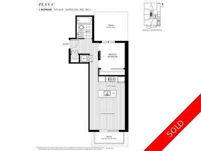 Kitsilano Condo for sale: THE WESTERLY 1 bedroom 571 sq.ft. (Listed 2013-03-03)